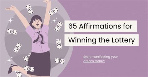 manifest the lottery|Unleash Success with Affirmations for Winning the Lottery.